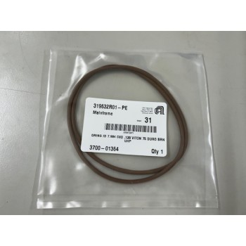 AMAT 3700-01364 ORING ID 7.984 CSD .139 VITON 75 DURO BRN UHP